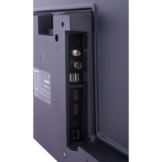 ⁦شاشة تلفزيون شارب سمارت بدون إطار 32 بوصة LED، دقة HD، بريسيفر داخلي - 2T-C32DG6EX⁩ - الصورة ⁦4⁩