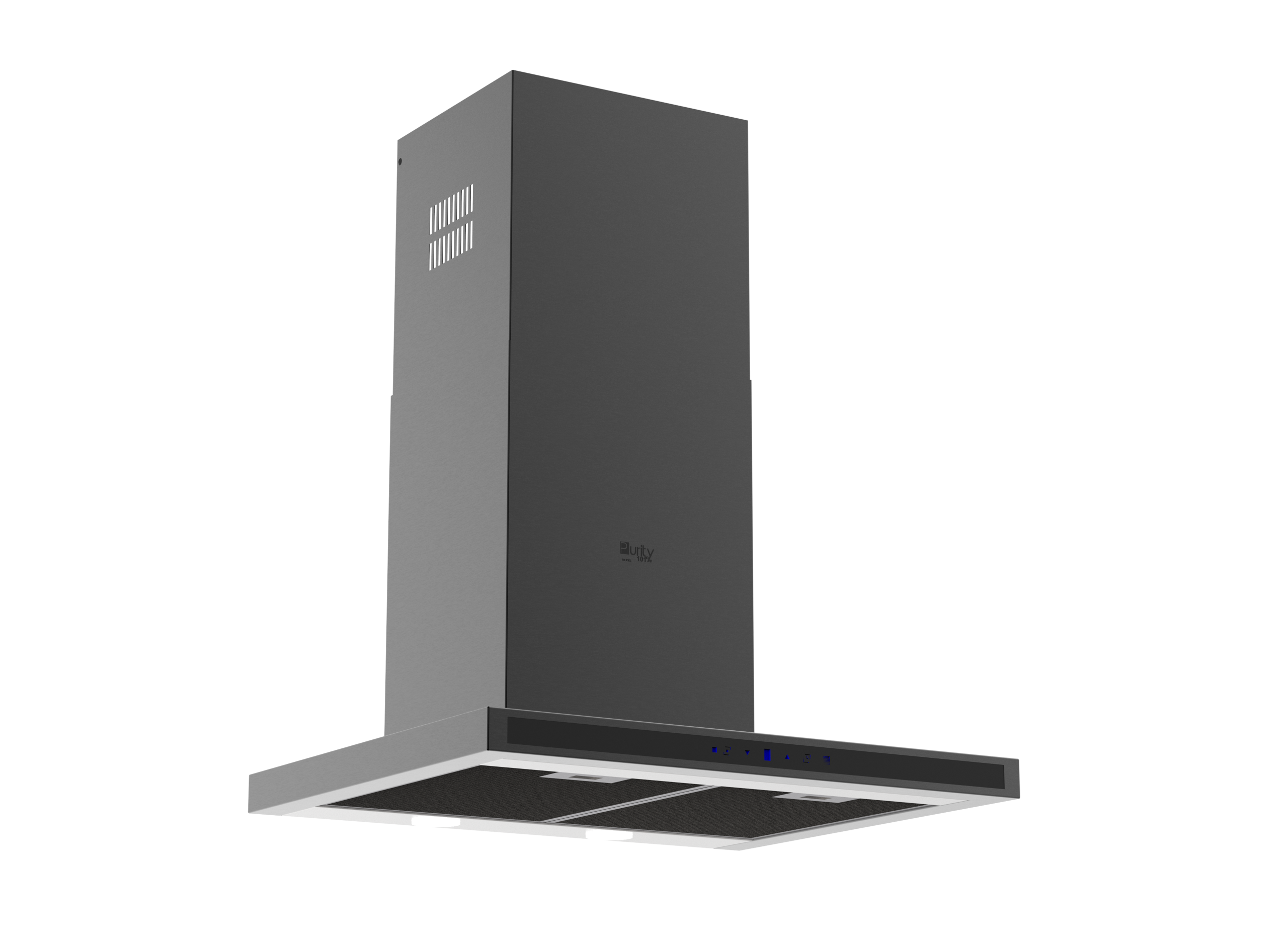 شفاط بلت ان بيورتي TSD PRO PLUS بمدخنة بريموت كنترول، 60 سم - اينوكس غامق