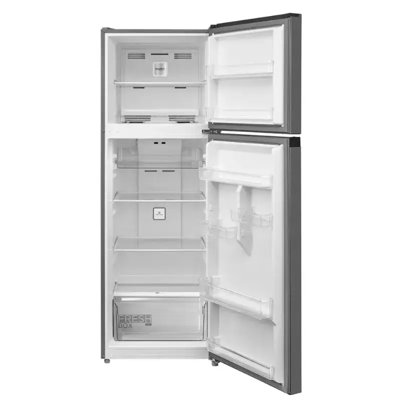 ثلاجة نوفروست ميديا، 2 باب، 338 لتر، MDRT489MTN46- فضي - الصورة 2