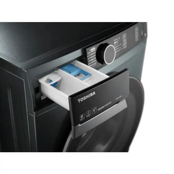 غسالة فول اتوماتيك انفرتر توشيبا TW-BK100GF4EG(MK) ، سعة 9 كجم ، رمادي - الصورة 3