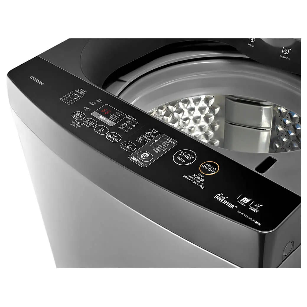 غسالة توشيبا تحميل علوي 13 كيلو انفرتر ـ سيلفر AW-DUK1300KUPEG(SK) - الصورة 3