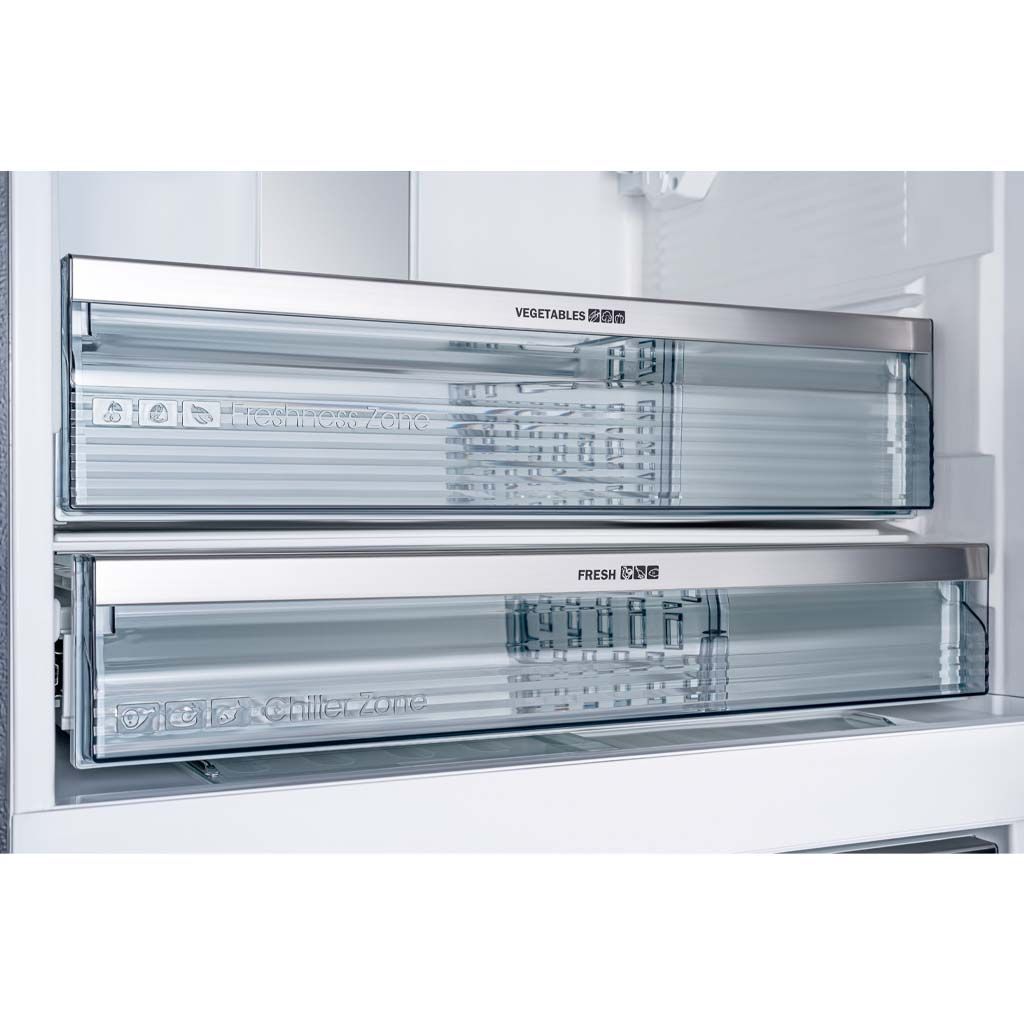 ثلاجة شارب انفرتر ديجيتال فريزر سفلي 448 لتر أسود SJ-PV60K-BK - الصورة 7