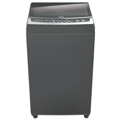 غسالة زانوسي فوق اوتوماتيك 10 كيلو بنظام تريو جيت لون رمادي غامق ZWT10710D