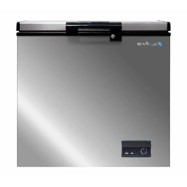 ديب فريزر افقى وايت ويل ديفروست، 271 لتر، ستانليس ستيل - WCF-345 XAG