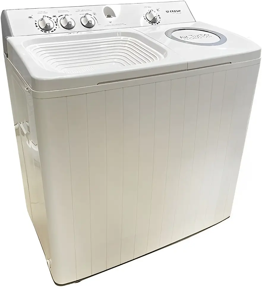 غسالة ملابس حوضين اكسترا فريش، 12 كيلو، FWT12000ND - أبيض